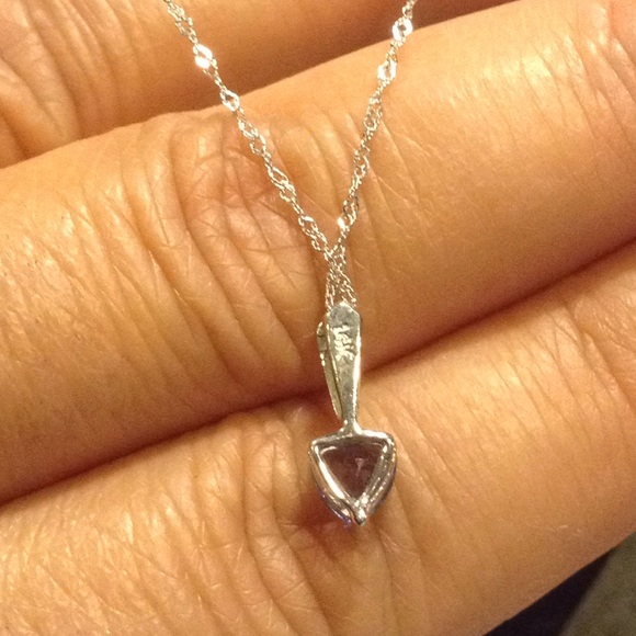 Genuine Tanzanite Pendant - Picture 3 of 4